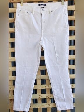 Calvin Klein Jeans White Denim Pants